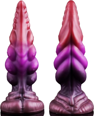 7.8 Tapered Knotted Dildo Fantasy Dildo With Strong Suction Cup-Laphwing