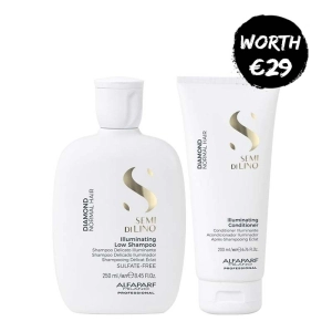 Alfaparf Semi Di Lino Diamond Shampoo & Conditioner Duo For Dull Hair