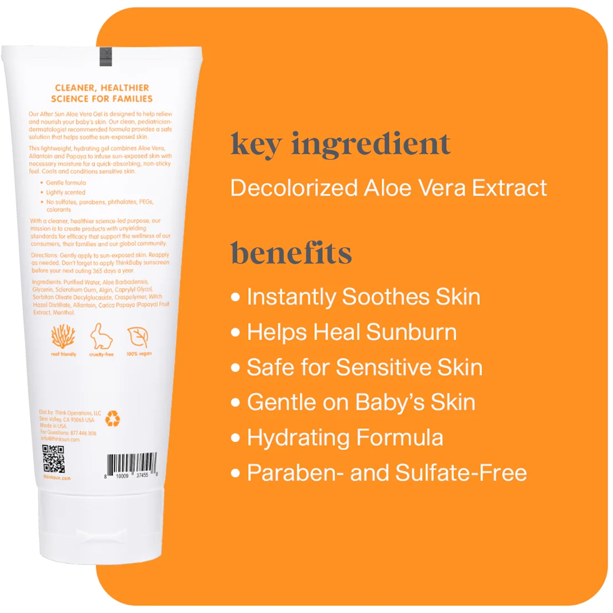 Baby Aloe Vera After Sun - 8 oz