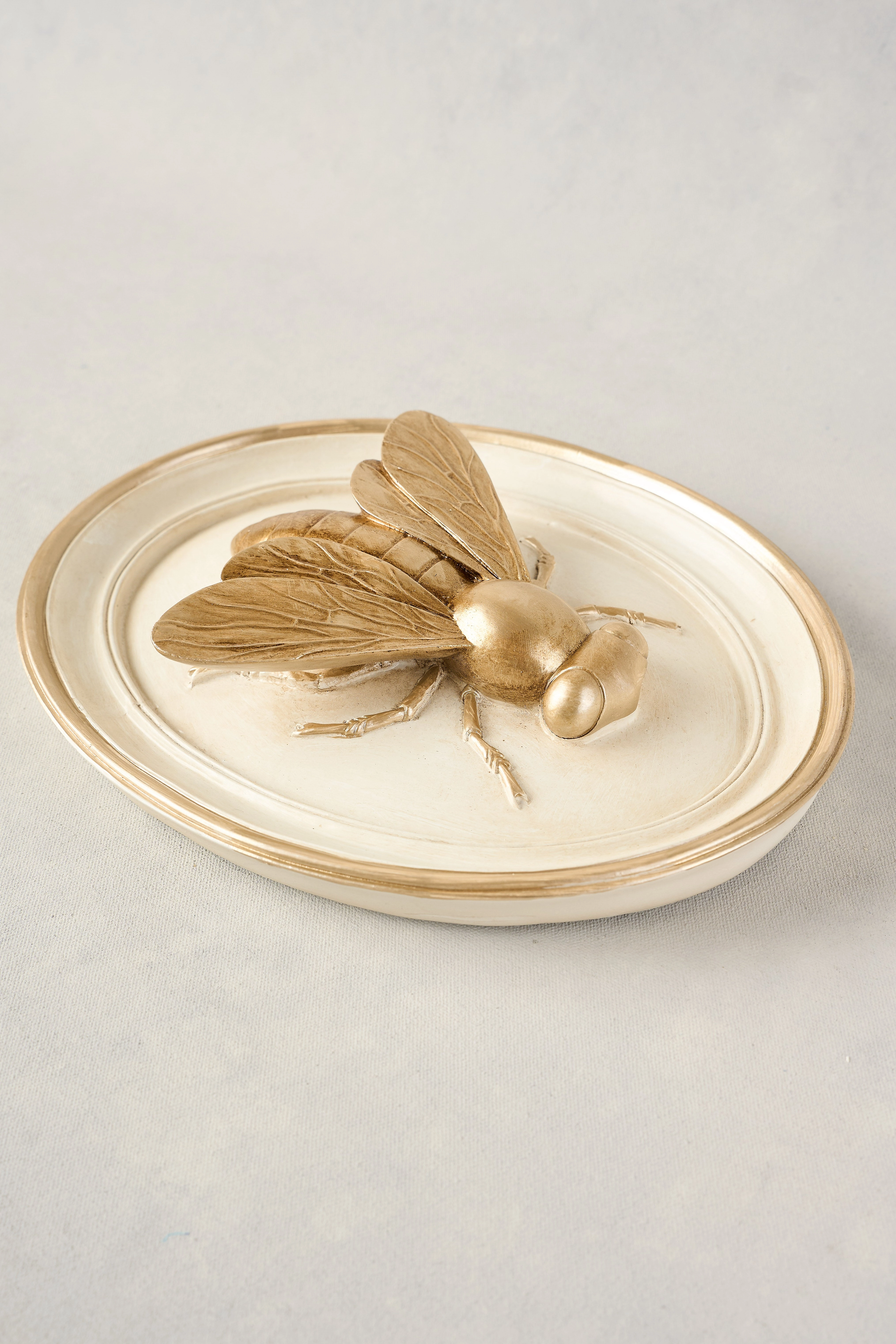 Beige Bee Wall Art