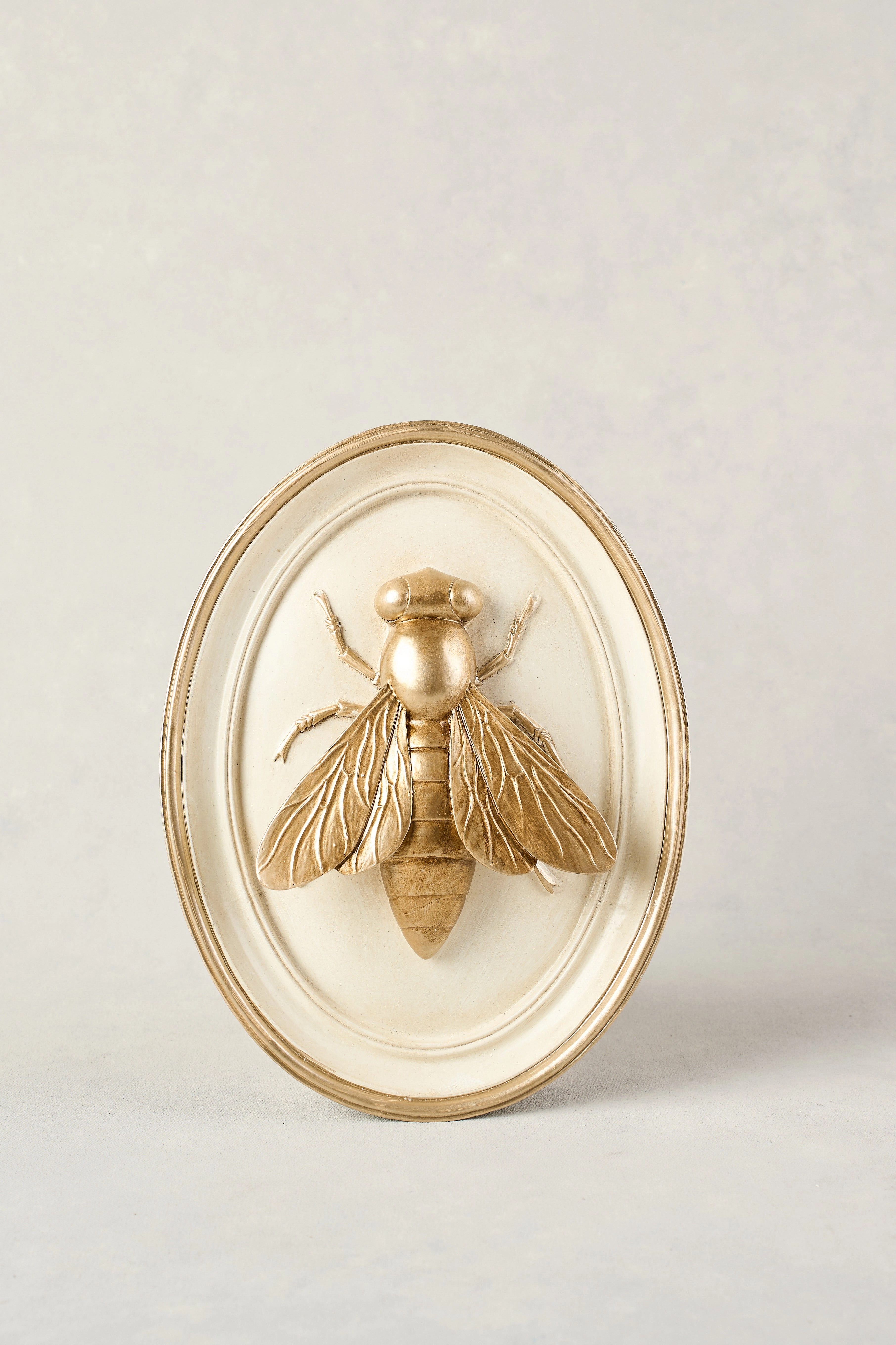 Beige Bee Wall Art
