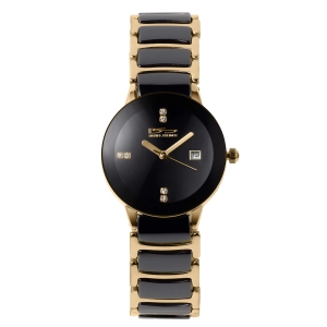 Ceramic Noir Gold Ladies Watch