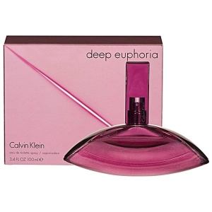 Deep Euphoria by Calvin Klein for women EDT 3.3 / 3.4 oz New in Box