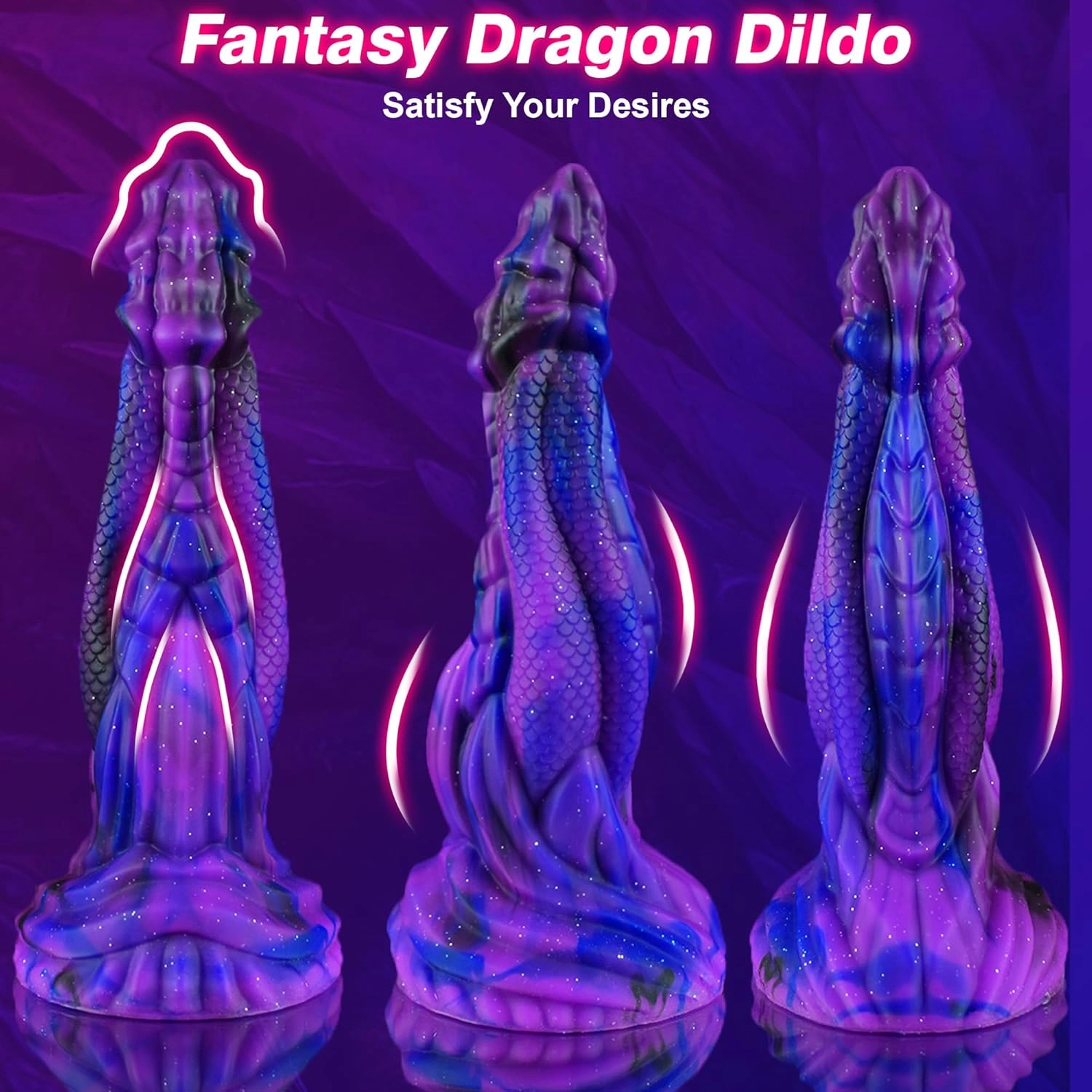 Dragon Scale 8.9 Monster Dildo Dragon Dildo with Strong Suction Cup-Laphwing