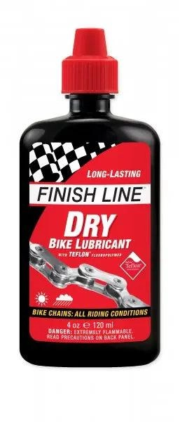 Finish Line Chain Lubricants, Wet or Dry