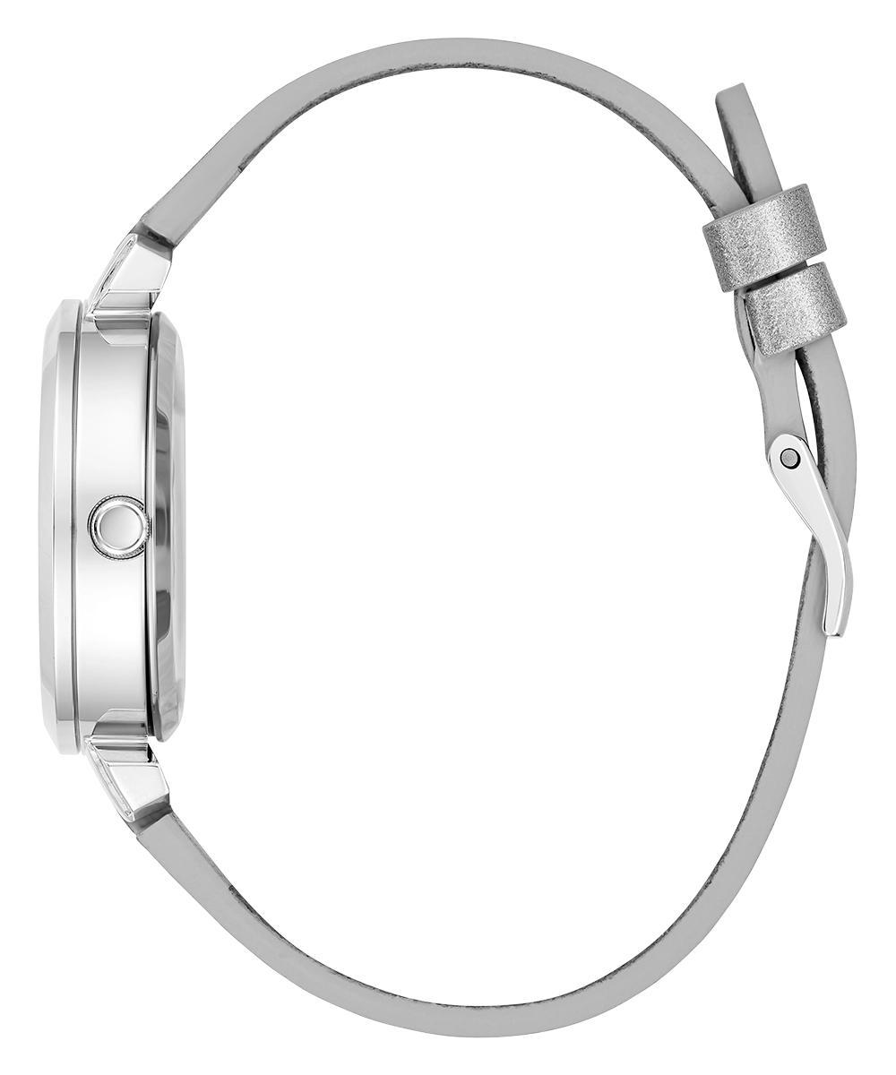 GUESS Ladies Silver Tone Analog Watch