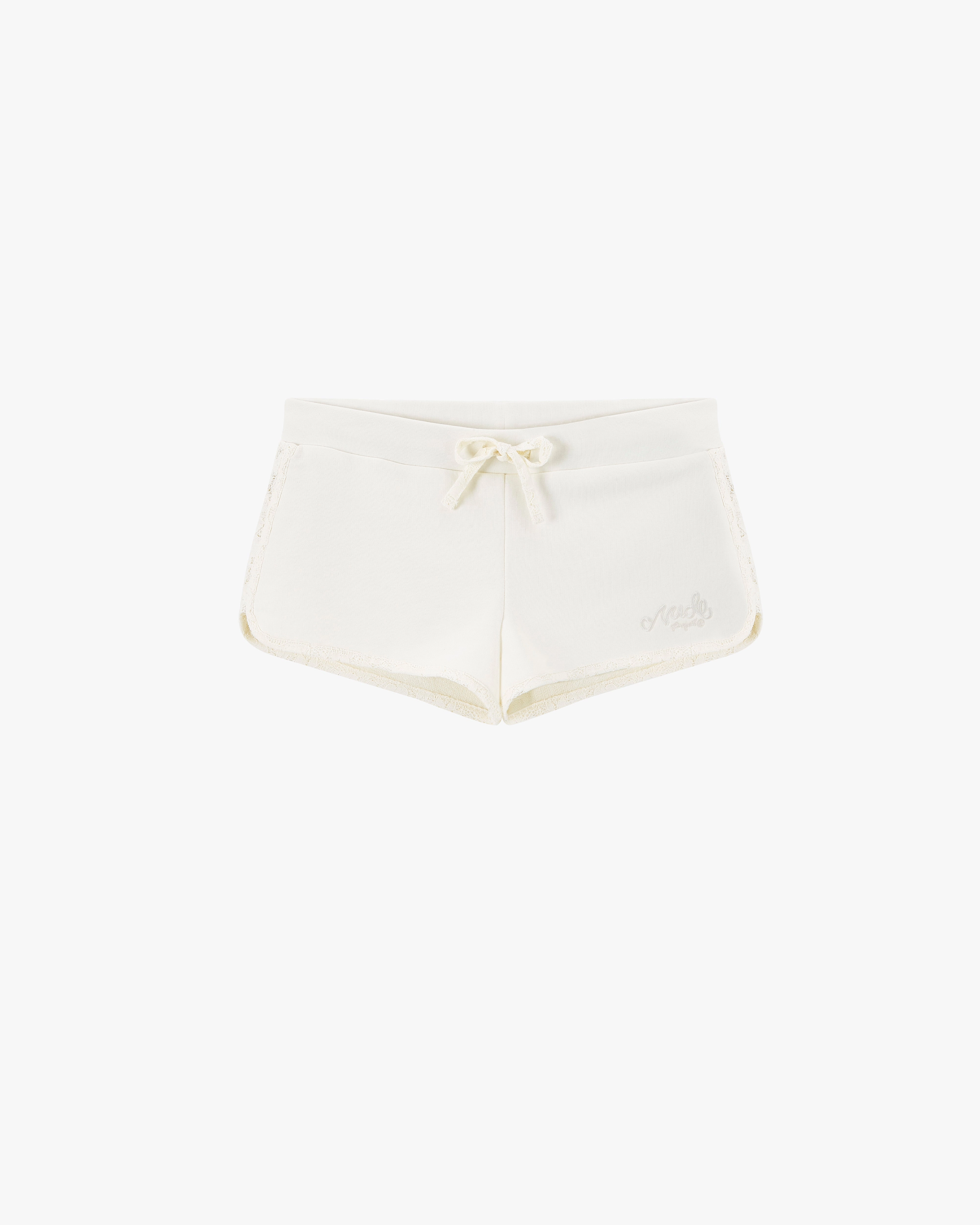 Lacy Short Off-White