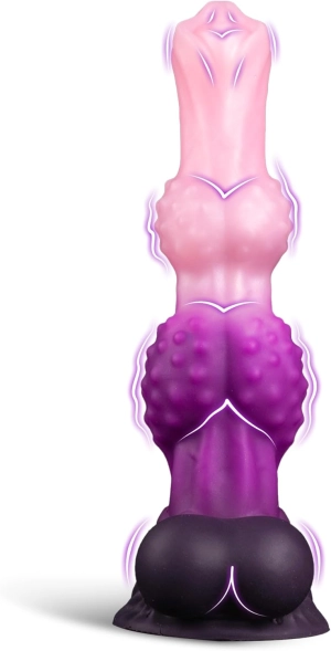 Leon 9.9 Dog Knot Dildo Huge Fantasy Dildo With Strong Suction Cup - Laphwing