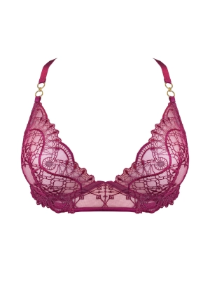 Mari Soft Cup Bra (Magenta)
