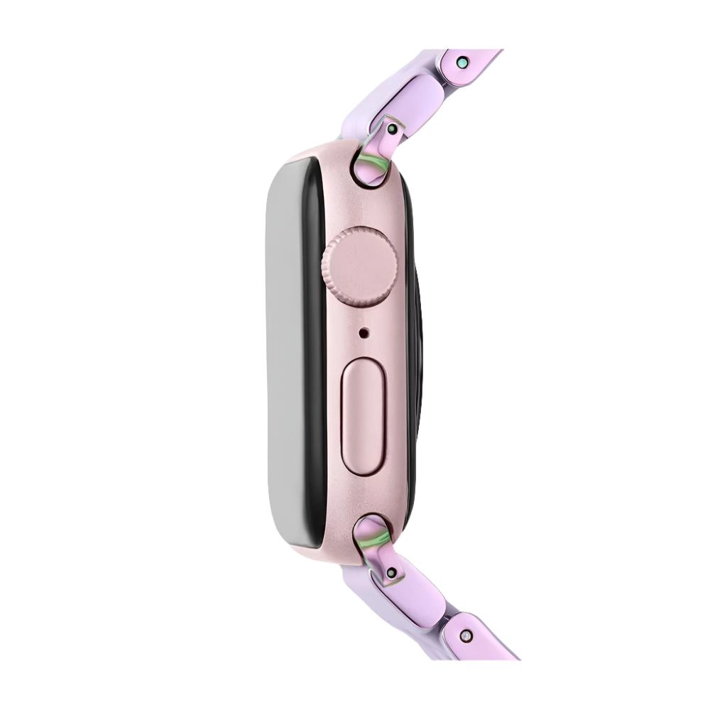 Michele Gentle Lavender Silicone Bracelet Band for Apple Watch®