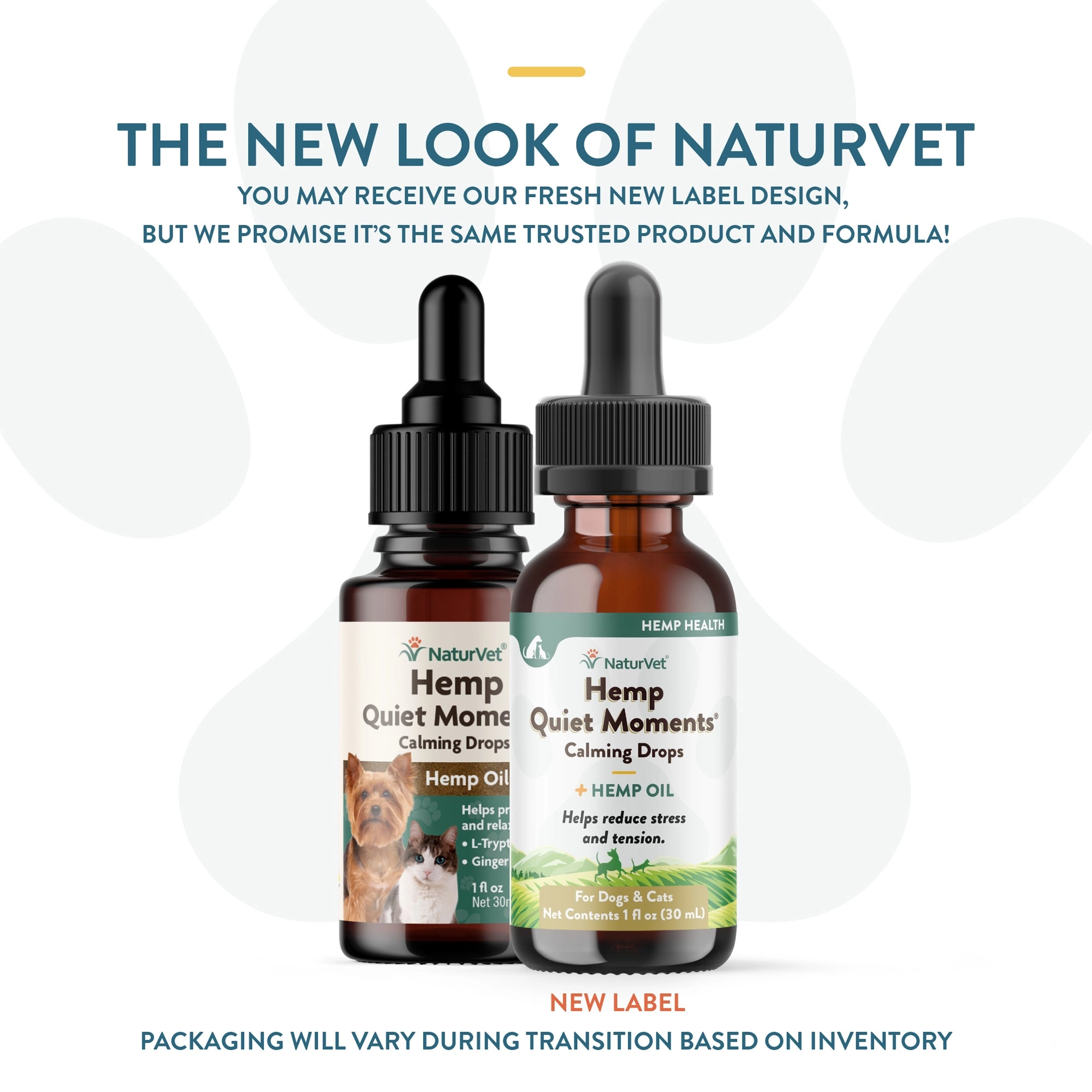 NaturVet Hemp Quiet Moments Calm Drops