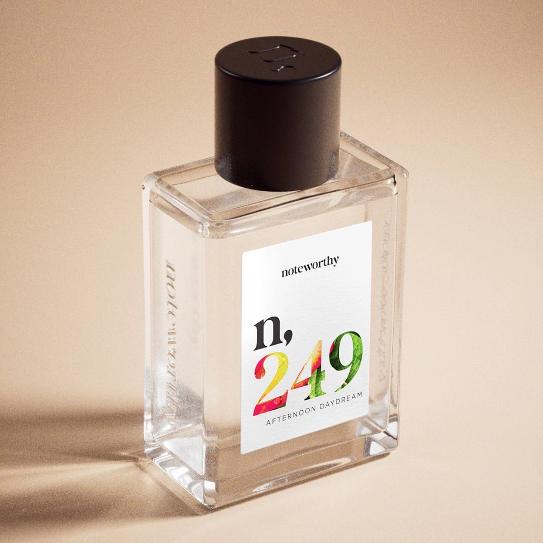 Noteworthy n,249 Eau De Parfum | Afternoon Daydream | Bergamot Floral Woody Fragrance
