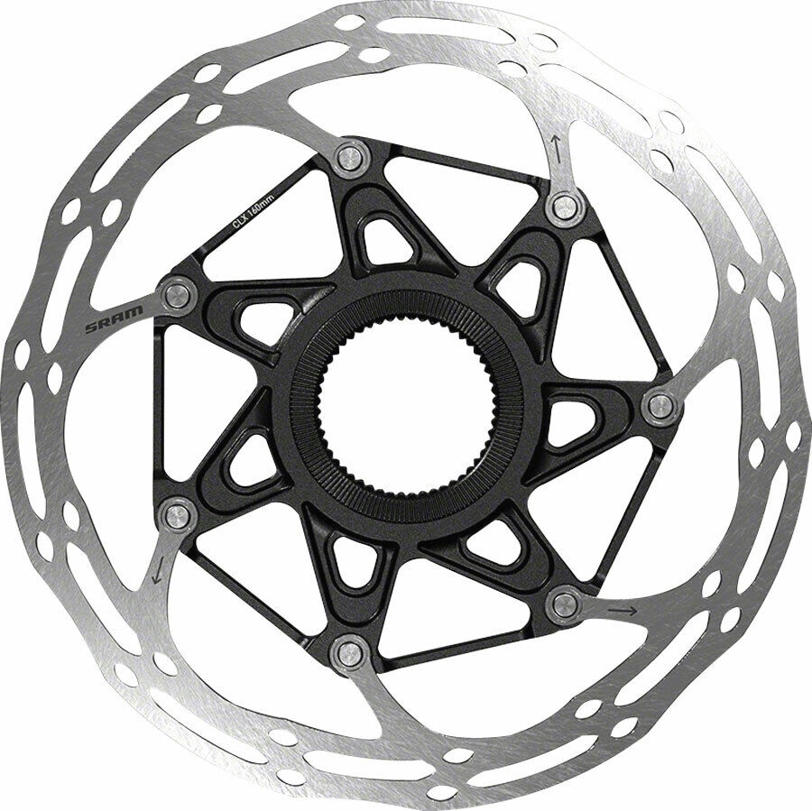 SRAM CenterLine 2 Piece Rounded Centre Lock Steel