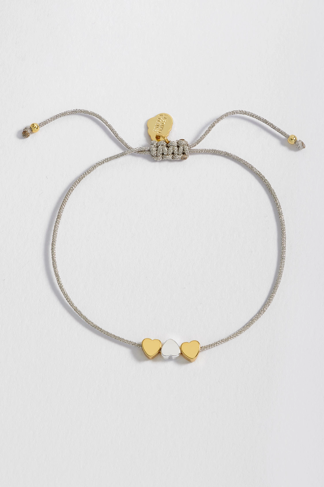 Triple Heart Macrame Friendship Bracelet
