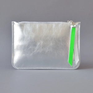 Zip Purse Silver