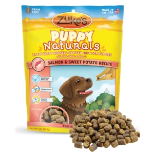 Zuke's Puppy Naturals Salmon & Sweet Potatoes Dog Treats